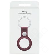 Apple AirTag FineWoven Key Ring - burgundy 0195951382241 MKG04ZM/A