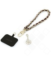 Guess Saffiano Wrist Strap 4G Chain - burgundy 3666339687687 GUOUCHSAMC4U