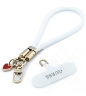 Guess Silicone Wrist Strap Heart - white 3666339687670 GUUCLSSMCH