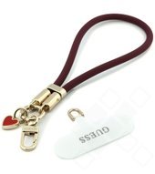 Guess Silicone Wrist Strap Heart - burgundy 3666339687663 GUUCLSSMCU