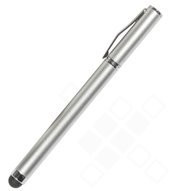 Stylus Pen 2 in 1 für kapazitive Touch Screens - silver 4051805295142