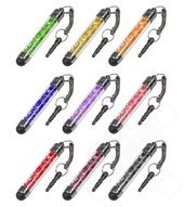 Stylus Pen GLITTER mit 3,5mm Staubschutzstöpsel 9er Set 4051805344390