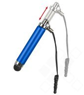 Stylus mit 3,5mm Staubschutzstöpsel für kapazitive Touch - blue 4051805352340