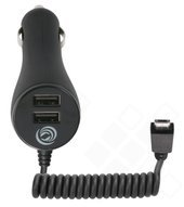 anco Autoladegerät mit microUSB mit 2x Hochleistungs USB-A Ports 3,1A - black 4051805401734 AN-140CC