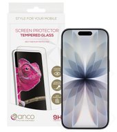 anco Tempered Glass Fullscreen für Apple iPhone 16 Pro, 17, 17 Pro, 18, 18 Pro - black 4051805880577