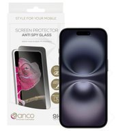 anco Tempered Glass Anti-Spy für Apple iPhone 16 4051805880591