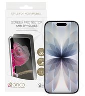 anco Tempered Glass Anti-Spy für Apple iPhone 16 Pro, 17, 17 Pro 4051805880614