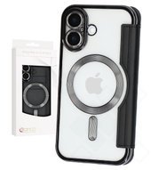 anco Bookcase Smart Mag für Apple iPhone 16 - black 4051805884131