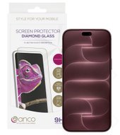 anco Diamond Glass für Apple iPhone 16 Pro Max, 17 Pro Max, 18 Pro Max - black 4051805973033