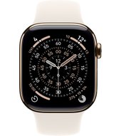 Apple Watch 11 5G 42 mm titan gold Sport (MF8X4ZR/A) M/L - blassrosa
