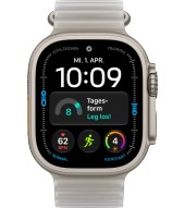 Apple Watch Ultra 4 49 mm 5G Titan Natur halbtransparent grau Ocean - natu