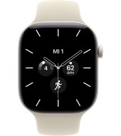 Apple Watch 12 46 mm 5G keramic perlweiss Sport (MJH14ZR/A) S/M - sand