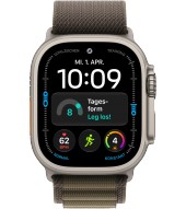 Apple Watch Ultra 4 49 mm 5G Titan Natur Alpine Loop Medium (MK7A4ZM/A) - dunkel
